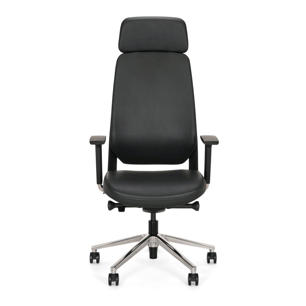 Ledderra van Cas Directie bureaustoel, Ophalen of Verzenden, Ergonomisch, Nieuw, Zwart