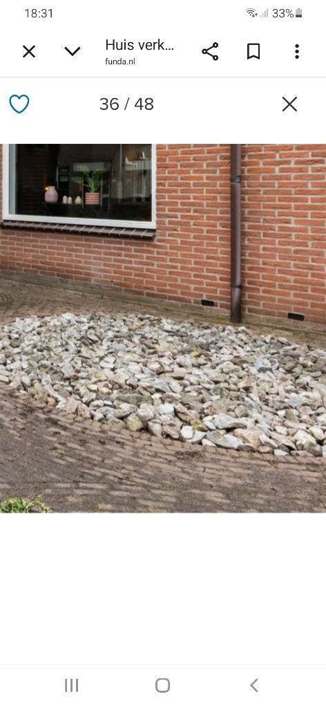 Gratis af te halen mooie keien, Ophalen, Overige materialen, Zo goed als nieuw, Kei