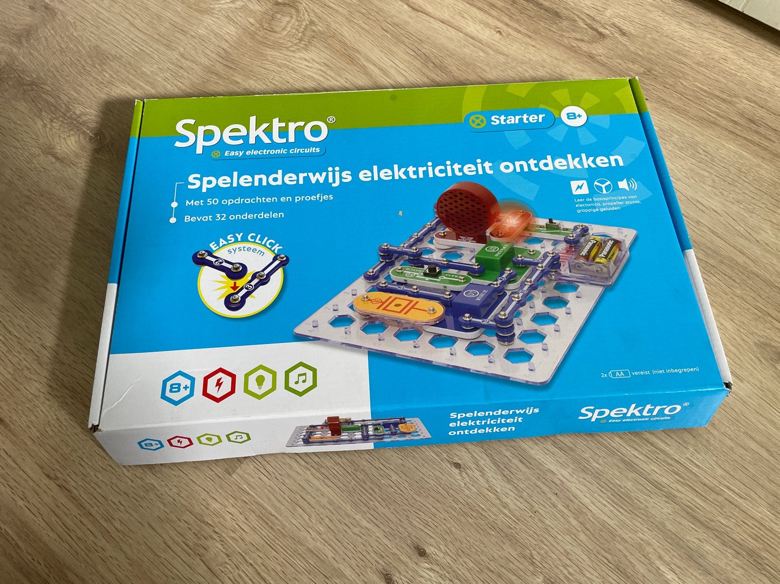 Spektro Starter Elektronica Experimenteerset, Kinderen en Baby's, Speelgoed | Educatief en Creatief, Zo goed als nieuw, Elektronica