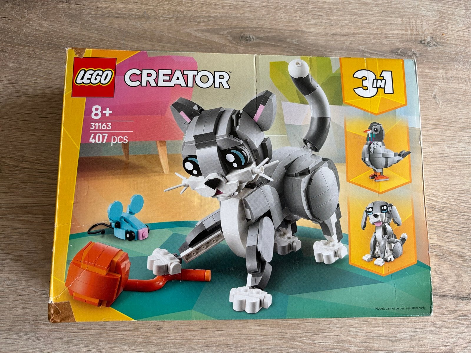 LEGO Creator 31163 Kat en muis 3-in-1 set, Ophalen, Gebruikt, Lego, Compleet