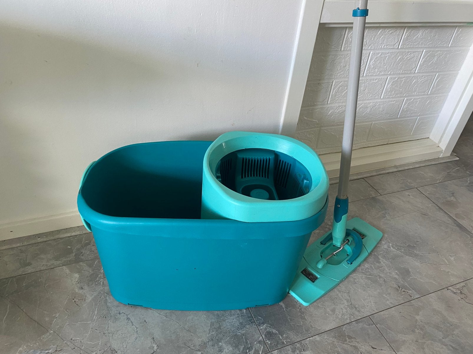Dweilemmer met mop - Weinig gebruikt, Ophalen, Dweilemmer, -bak, of -wagen
