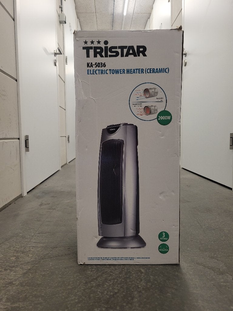 Tristar Elektrische Toren Kachel KA-5036 - Keramisch, Huis en Inrichting, Overige soorten, Elektrisch, Ophalen of Verzenden, Zo goed als nieuw