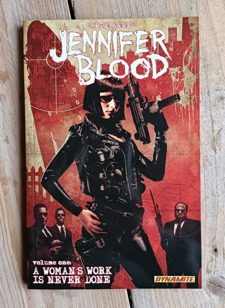 Jennifer Blood TPB 1; A Woman's Work Is Never Done, Eén comic, Garth Ennis, Amerika, Nieuw