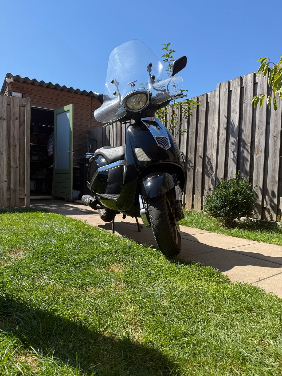 ZNEN  ZN50QT scooter, blauw kenteken, Fietsen en Brommers, Scooters | Overige merken, Ophalen, Gebruikt, Benzine, Maximaal 25 km/u