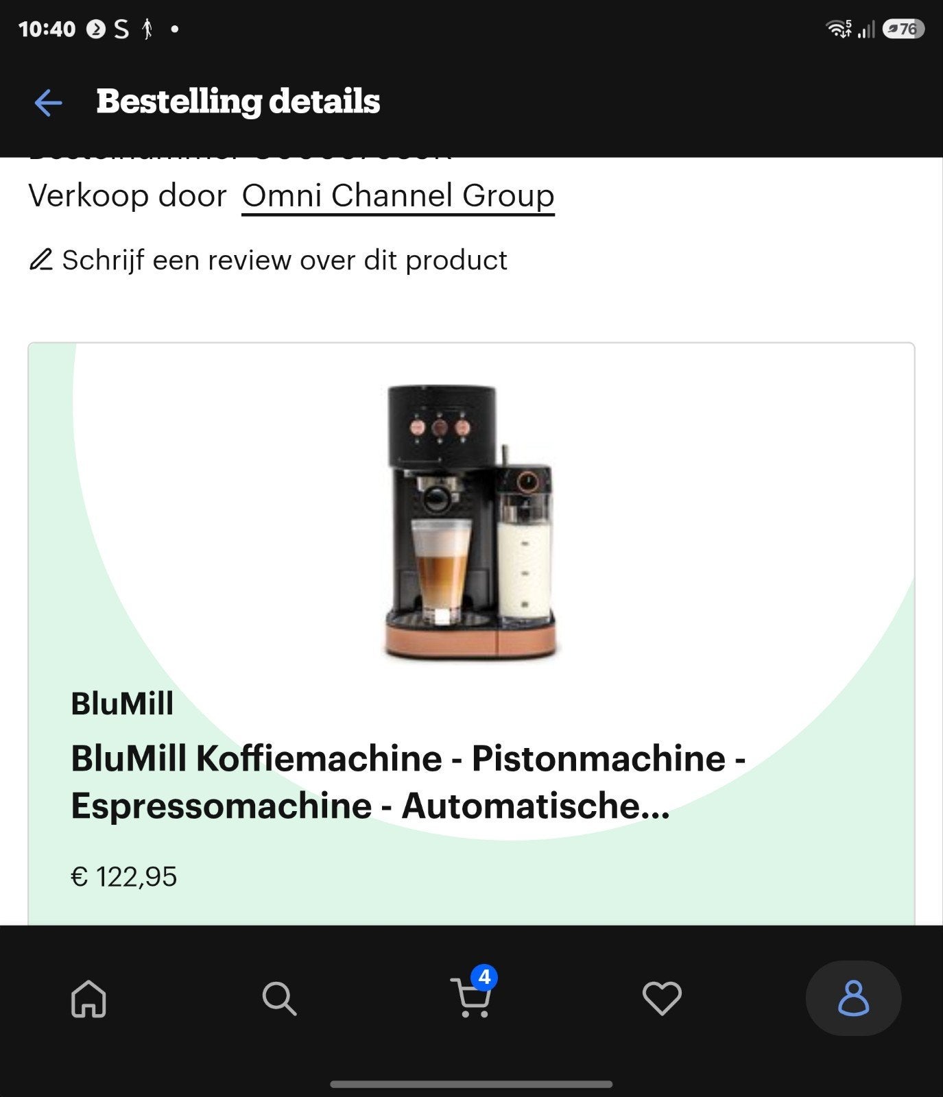 Foto 11 van BluMill Koffiemachine - Pistonmachine - Espressomachine €95,