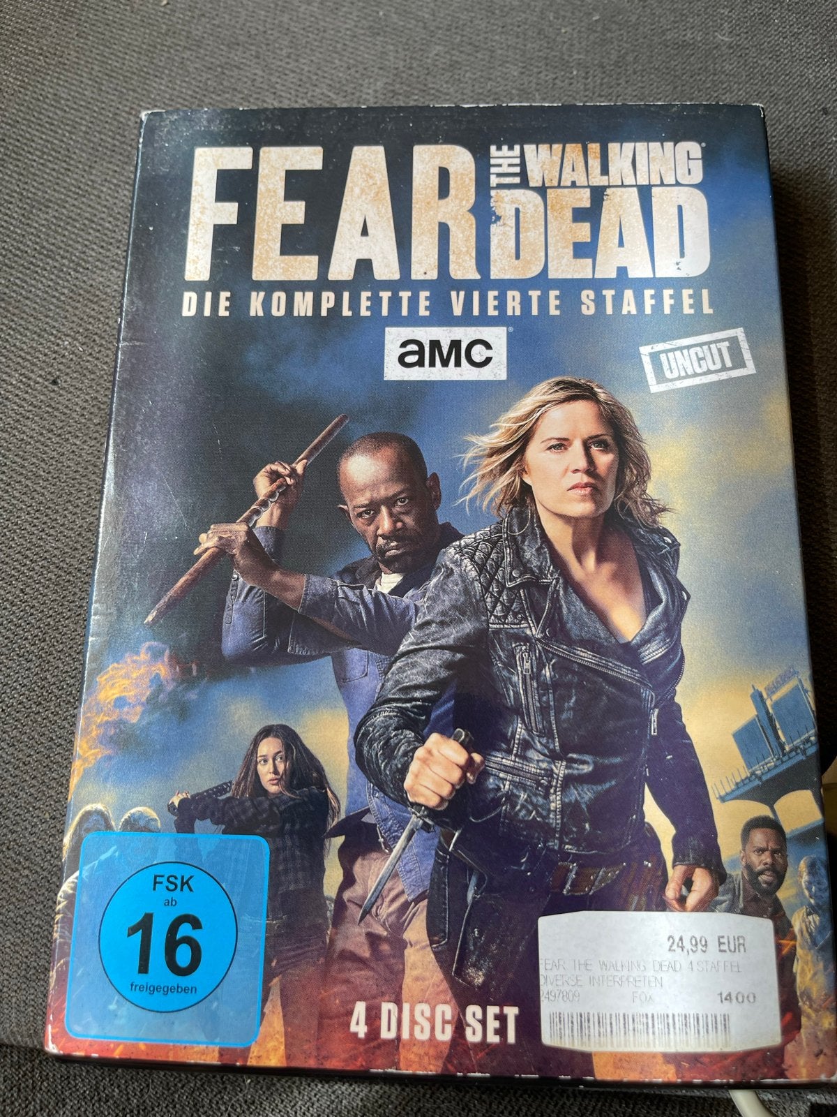 Fear the Walking Dead - Seizoen 4 (4-disc set), Horror, Engels, Vanaf 16 jaar, Nederlands