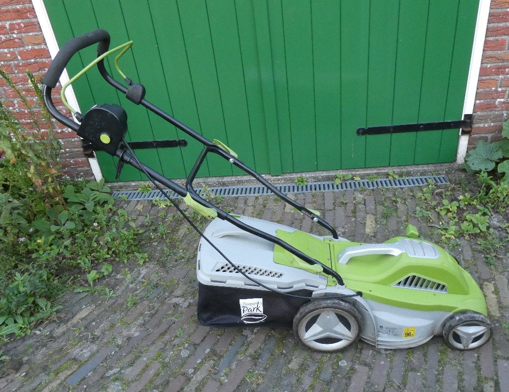 Elektrische grasmaaier central park, Tuin en Terras, Ophalen, Cirkelmaaier, Gebruikt, Central Park