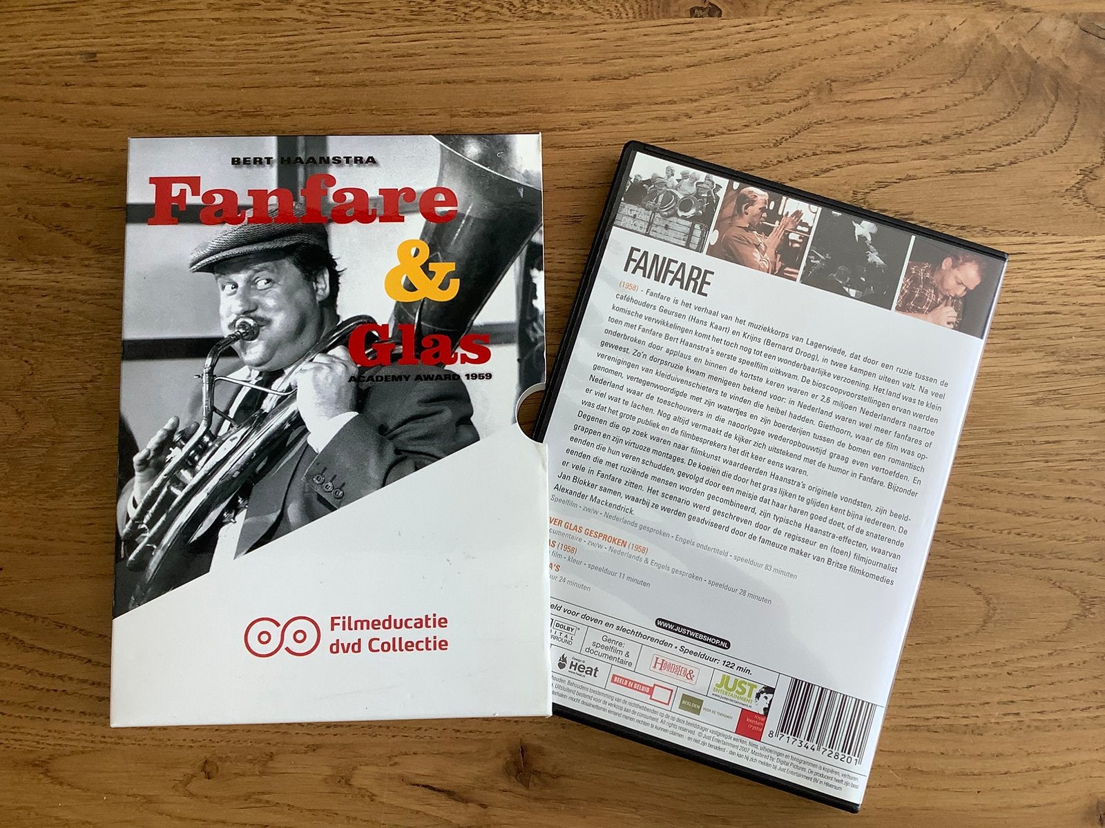 9) Bert Haanstra, Fanfare & Glas, dvd is in een mooie staat., Alle leeftijden, Ophalen of Verzenden, Zo goed als nieuw