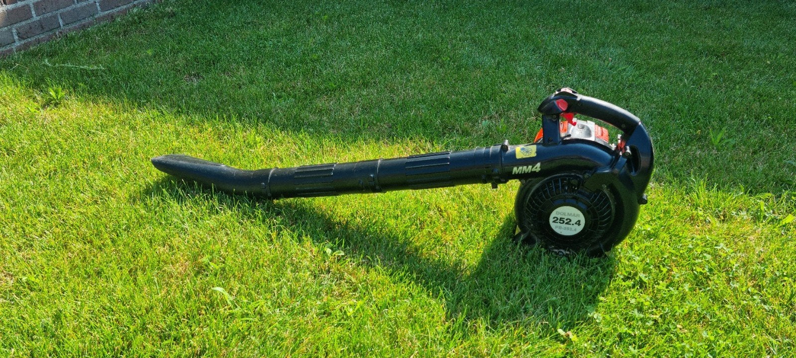 Dolmar hangedragen bladlazer, Ophalen, Gebruikt, Benzine, Dolmar /Stihl / Husqvarna