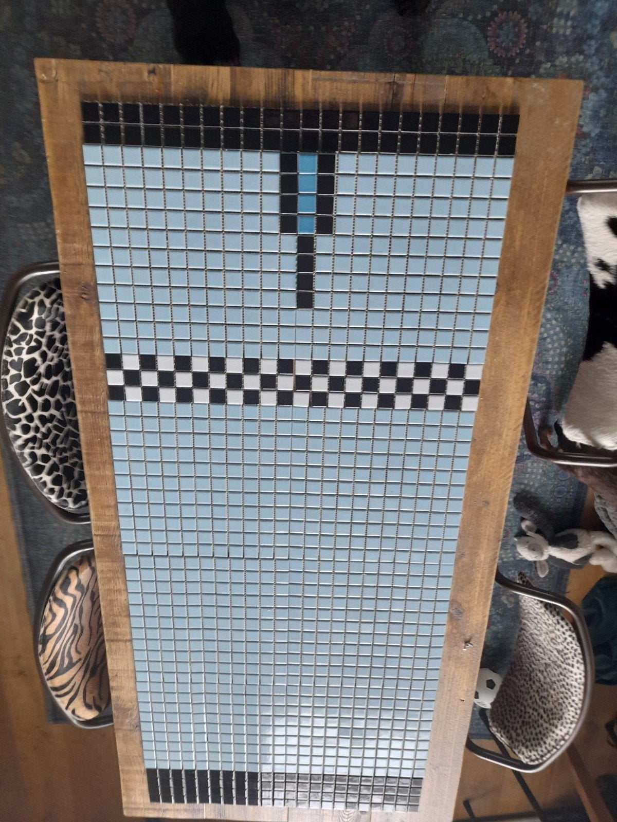Op zoek naar gele keramische mozaïek tegels., Doe-het-zelf en Verbouw, Tegels, Minder dan 20 cm, Minder dan 5 m², Wandtegels, Keramiek