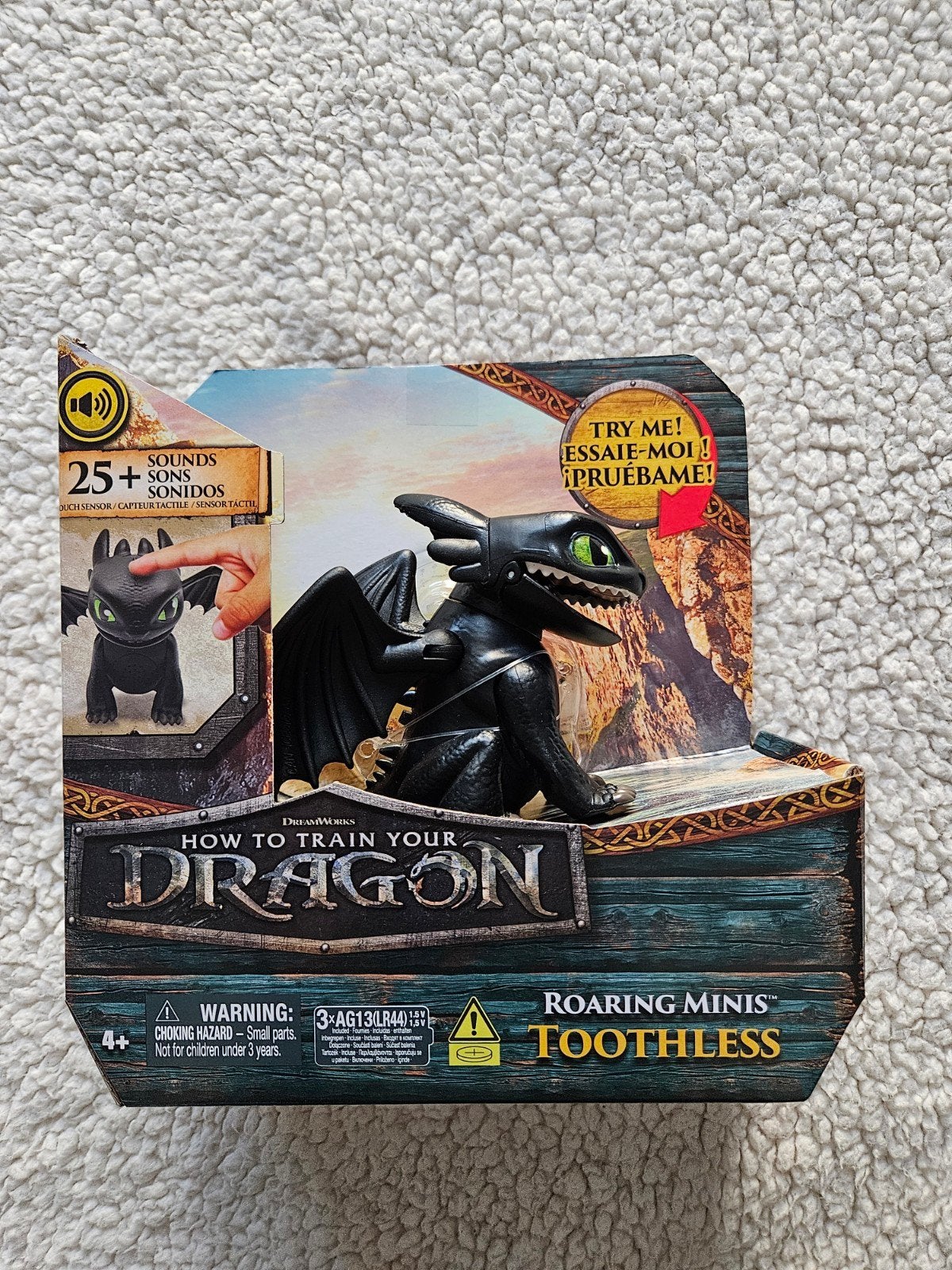 How to Train Your Dragon Roaring Minis Toothless, Ophalen of Verzenden, Nieuw, Jongen of Meisje