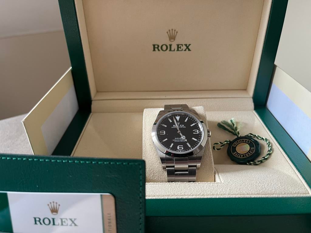 Rolex Explorer 214270 MK2, Sieraden, Tassen en Uiterlijk, Horloges | Heren, Ophalen, Zo goed als nieuw, Staal, Rolex