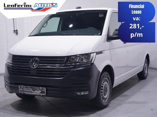 Volkswagen Transporter 2.0 TDI 110 pk L2H1 Airco, Achterklep, Auto's, Voorwielaandrijving, Stof, Gebruikt, 4 cilinders
