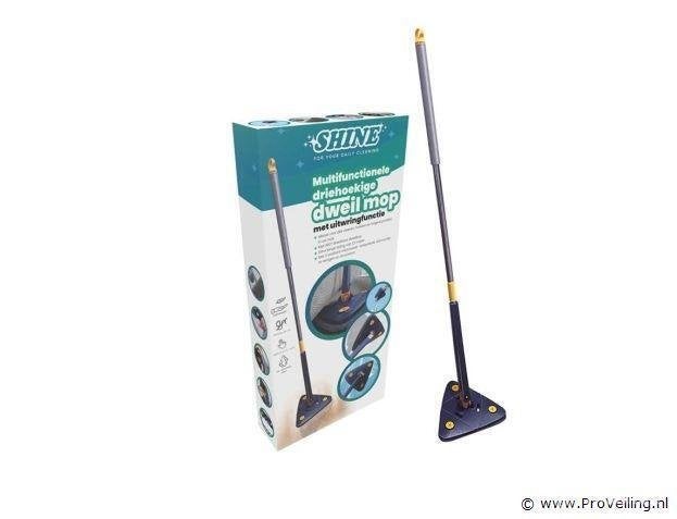 Online Veiling: SHINE - Driehoekige Dweil/Mop