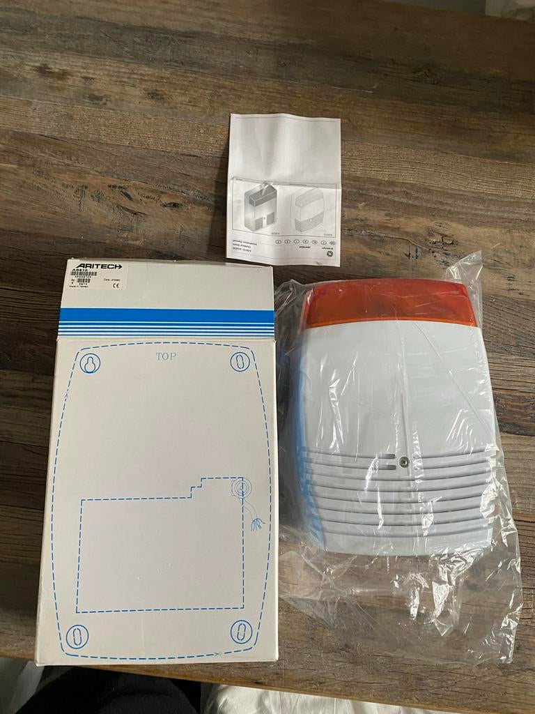 Aritech AS610 buitenalarm, Ophalen of Verzenden, Nieuw, Detector, Sensor of Melder