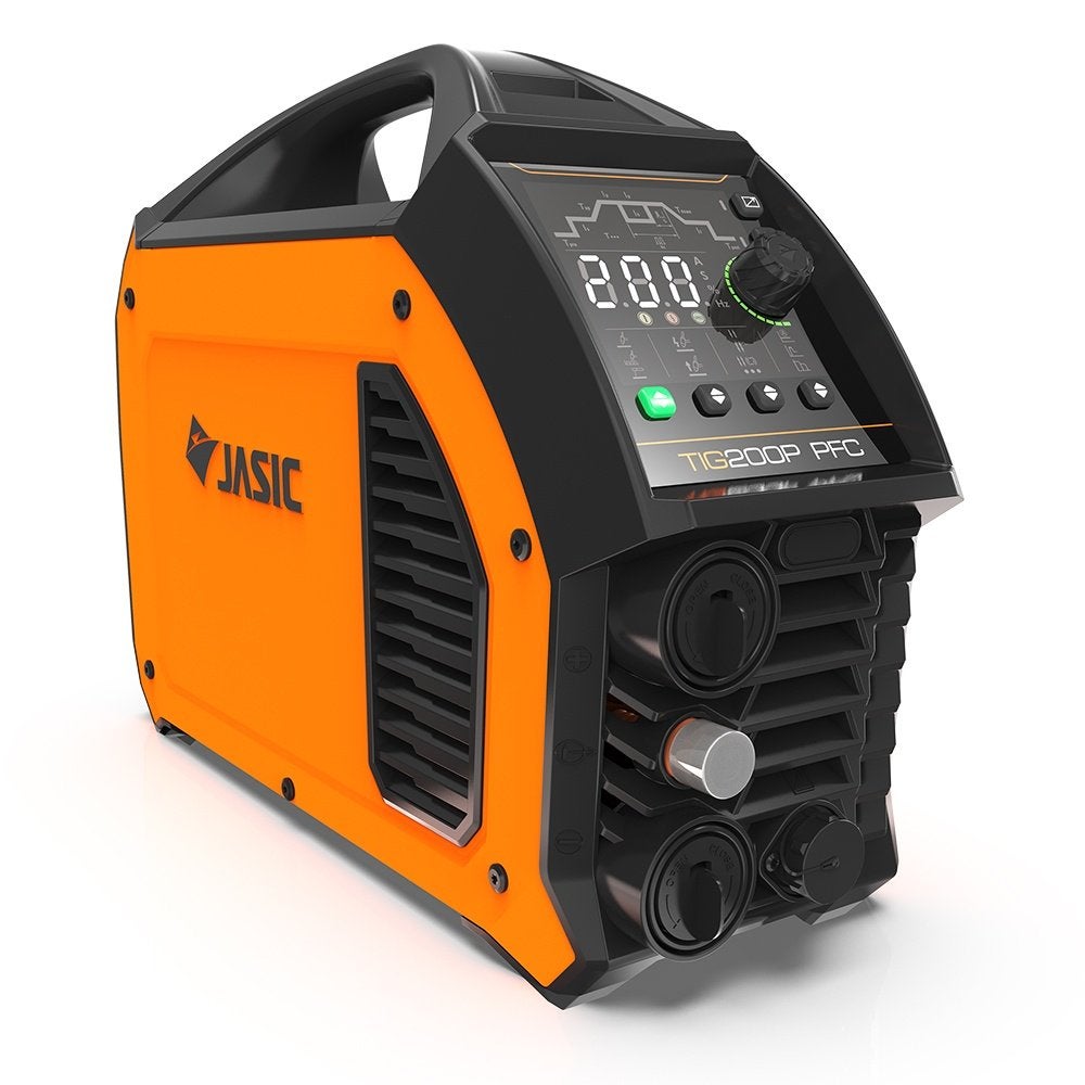 Jasic EVO TIG200P PFC DC pulse 230v incl toorts & koffer, Ophalen of Verzenden, Nieuw, 150 tot 250 ampère, Tig