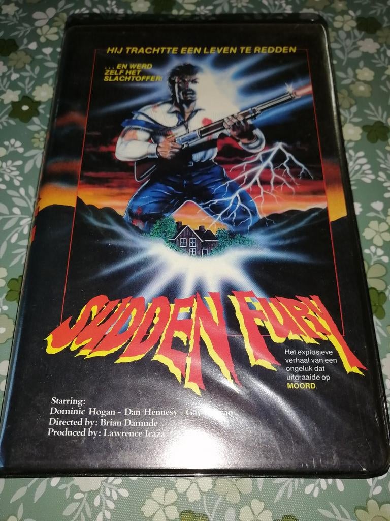 Betamax ex-rental - Sudden Fury, Vanaf 16 jaar, Ophalen of Verzenden, Gebruikt, Horror