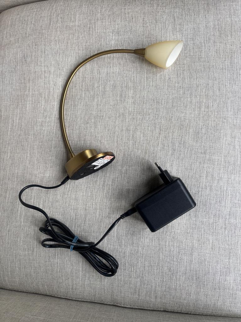 Set van 4 flexibele LED kastlampen - Koperkleurig, Ophalen, Zo goed als nieuw