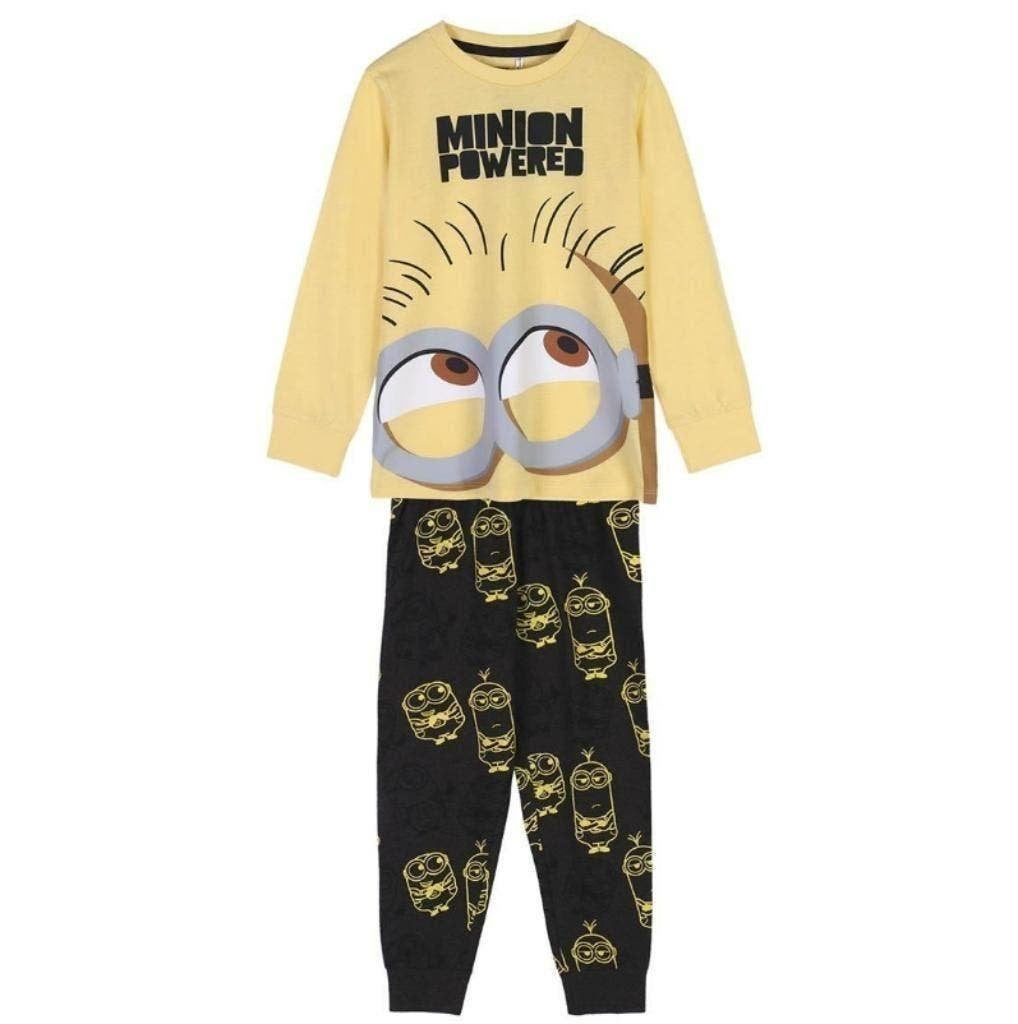 Minions Pyjama - Disney - Maat 98 - 104 - 110 - 116 - Katoen, Nacht- of Onderkleding, Minions, Nieuw, Ophalen of Verzenden