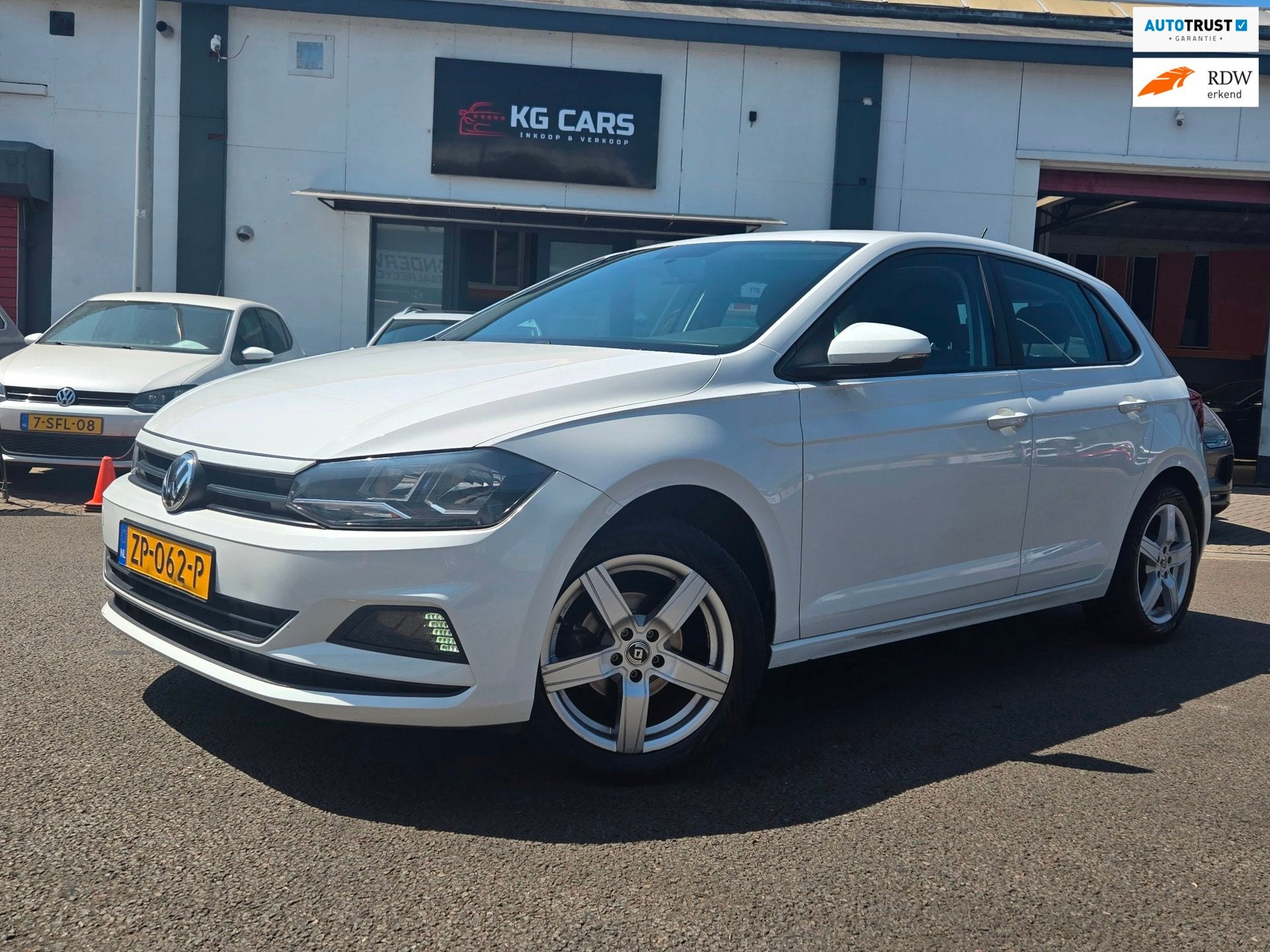 Volkswagen Polo 1.0 MPI Comfortline|El.Ramen|Airco|, Auto's, 1005 kg, Euro 6, Wit, Bedrijf