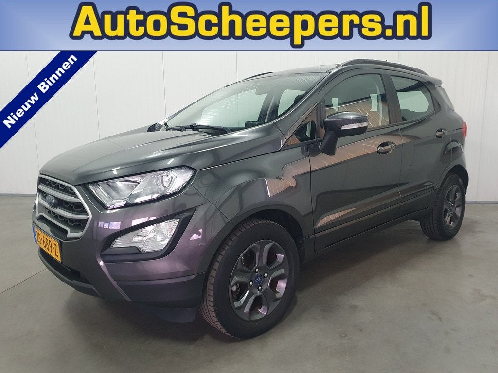 Ford EcoSport 1.0 EcoBoost Trend Ultimate NAVI/PDC/CRUISE/AI, Auto's, Ford, Voorwielaandrijving, Stof, Gebruikt, Euro 6