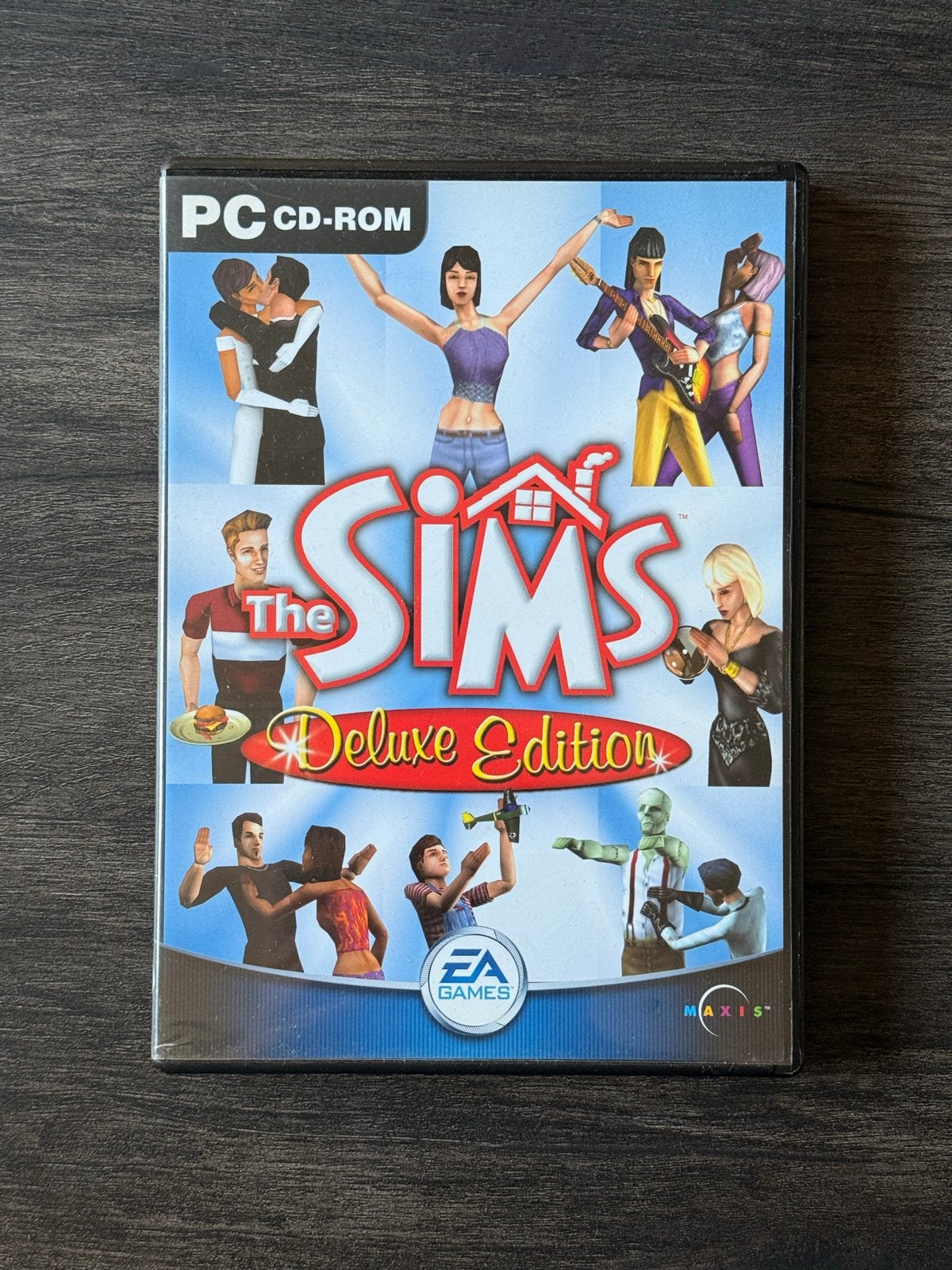 The Sims Deluxe Edition PC CD-ROM, Spelcomputers en Games, Gebruikt, 1 speler, Ophalen of Verzenden, Vanaf 3 jaar