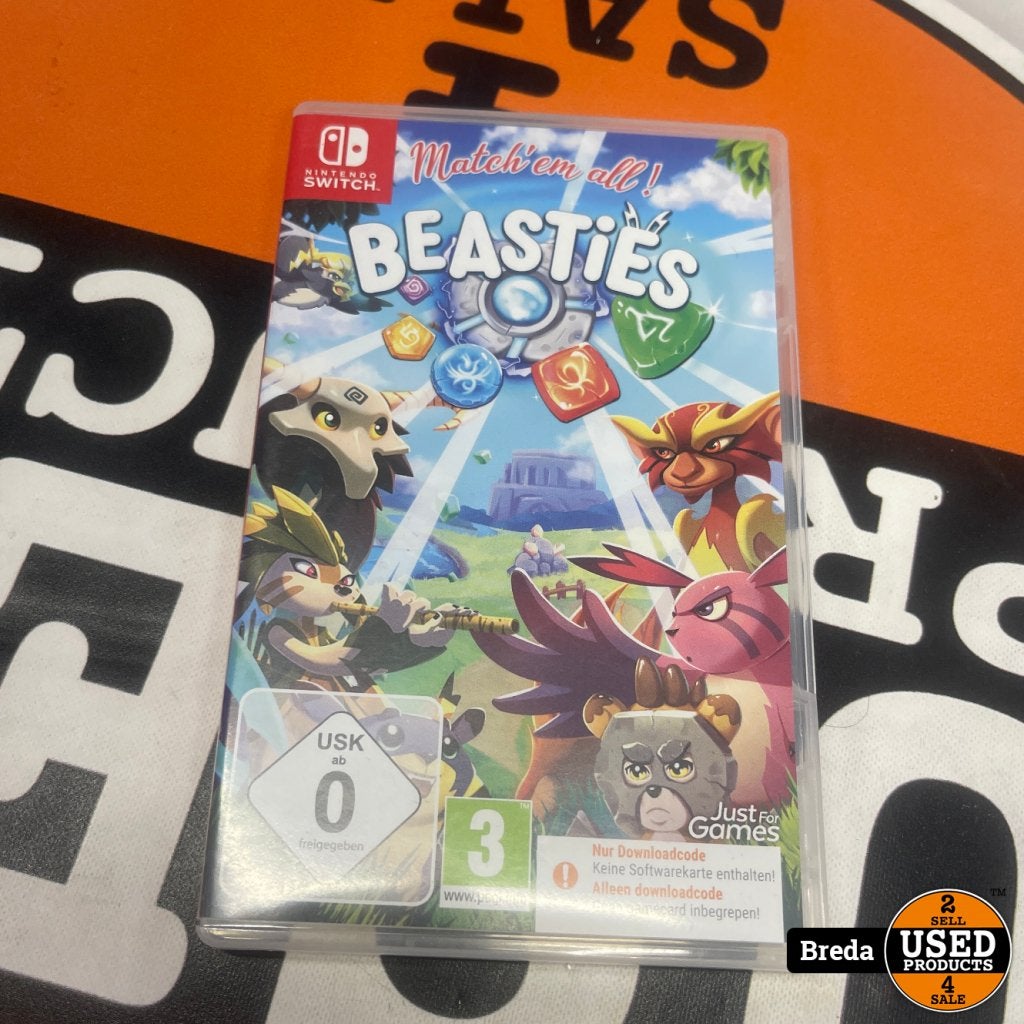 Nintendo Switch - Beasties - NIEUW, Spelcomputers en Games, Spelcomputers | Nintendo Switch, Gebruikt