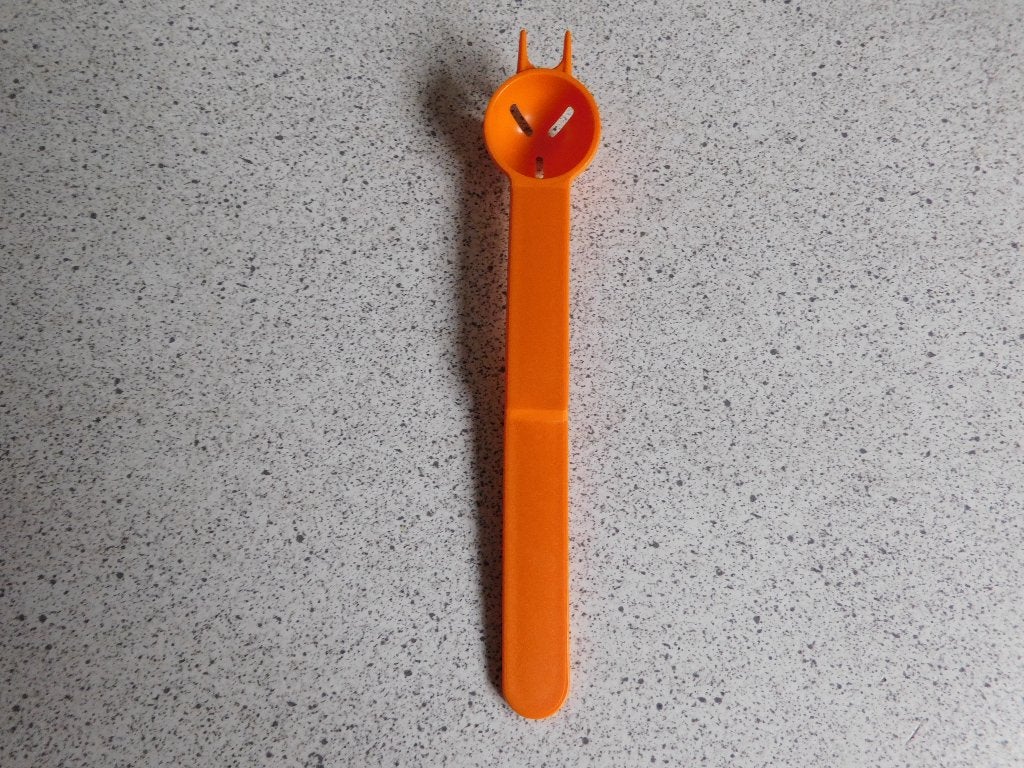 Tupperware Keukenhulpje Zuurkat Oranje, Huis en Inrichting, Keuken | Tupperware, Ophalen of Verzenden, Zo goed als nieuw, Oranje