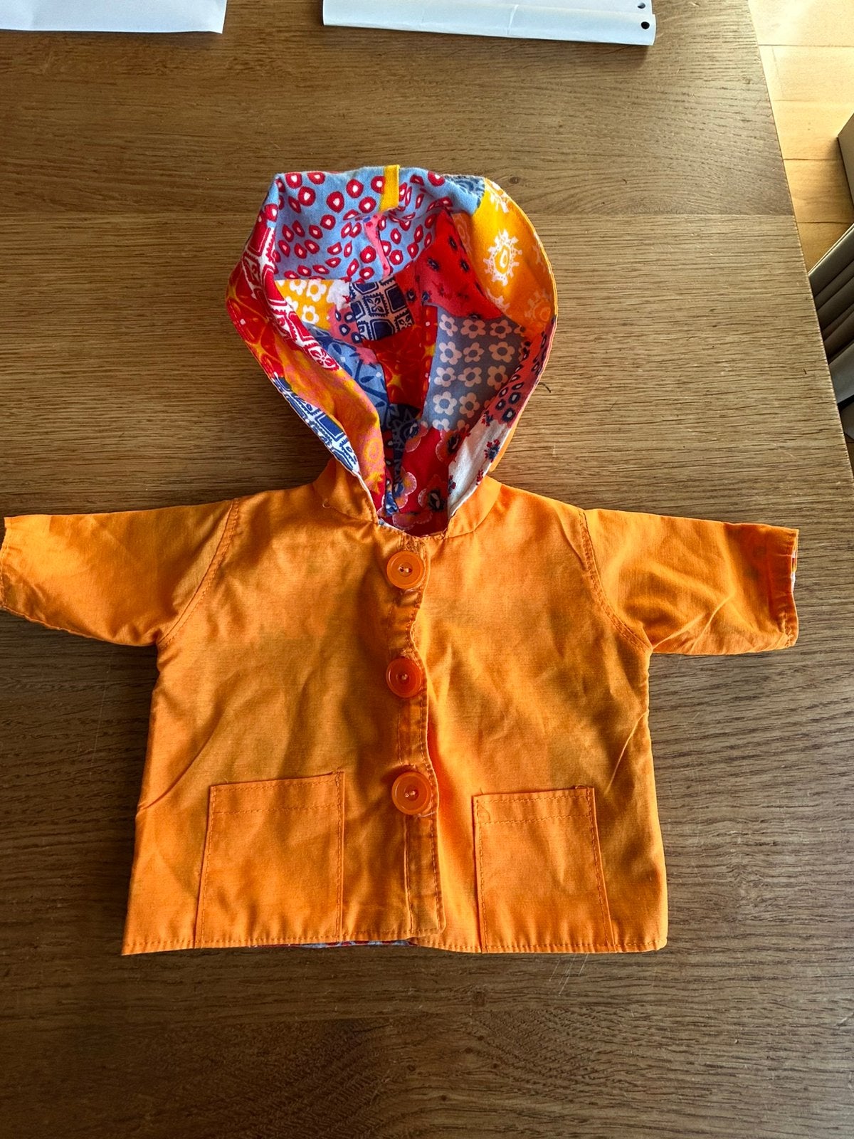 Poppenkleren jasje + tuinbroek voor pop, Ophalen of Verzenden, Zo goed als nieuw, Babypop