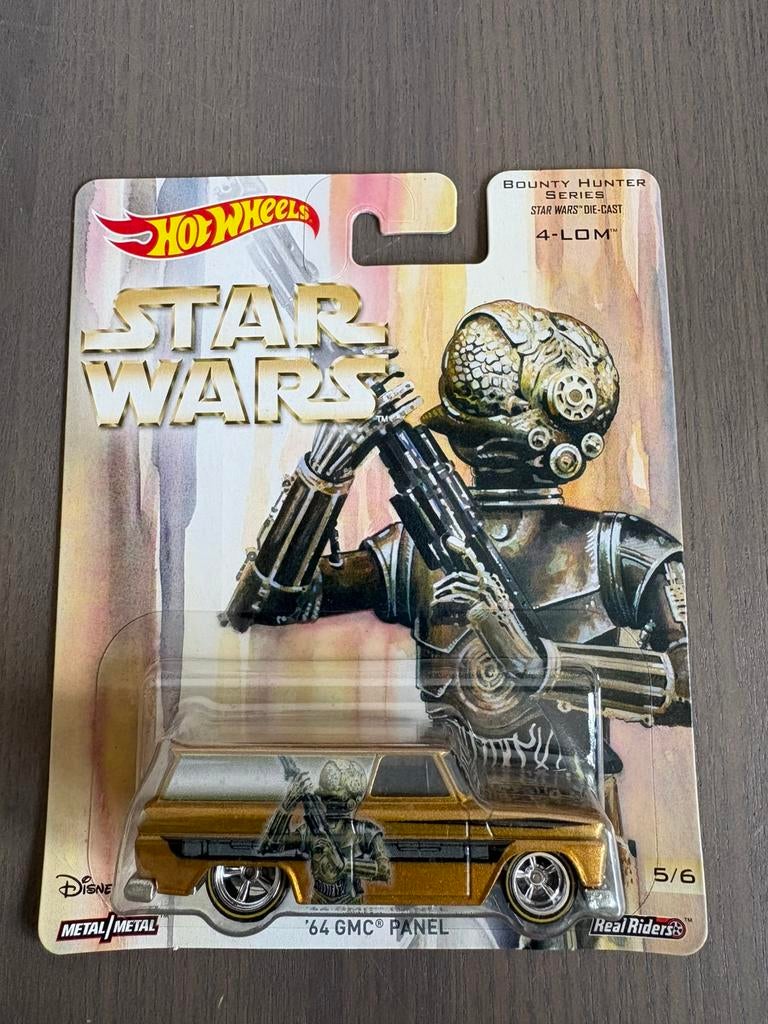 HotWheels ‘64 GMC Panel Truck Real Riders Disney Star Wars, Ophalen of Verzenden, Nieuw, Auto