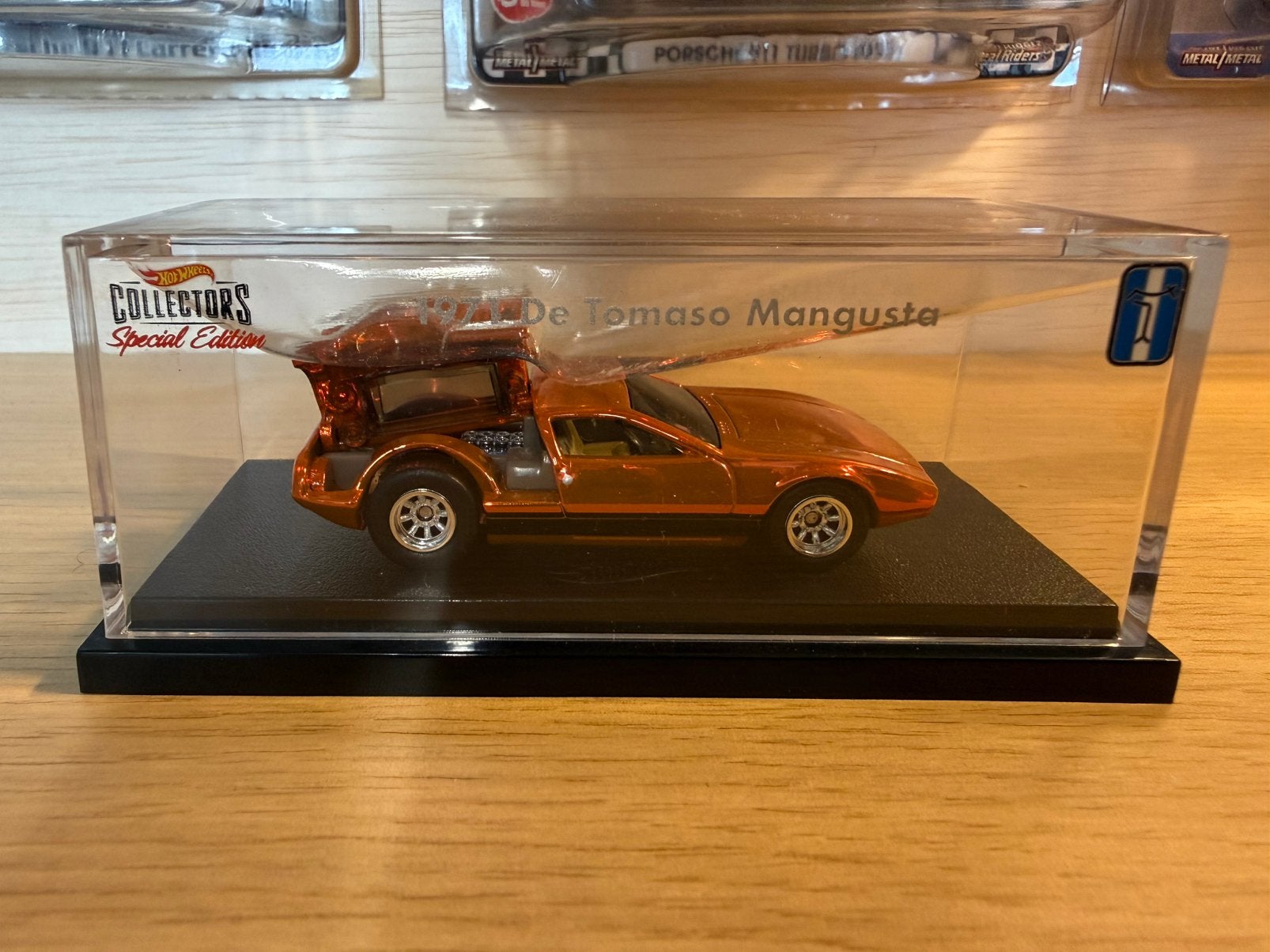 Hot Wheels RLC, 1971 De Tomaso Mangusta, Hotwheels, Ophalen of Verzenden, Zo goed als nieuw, Auto
