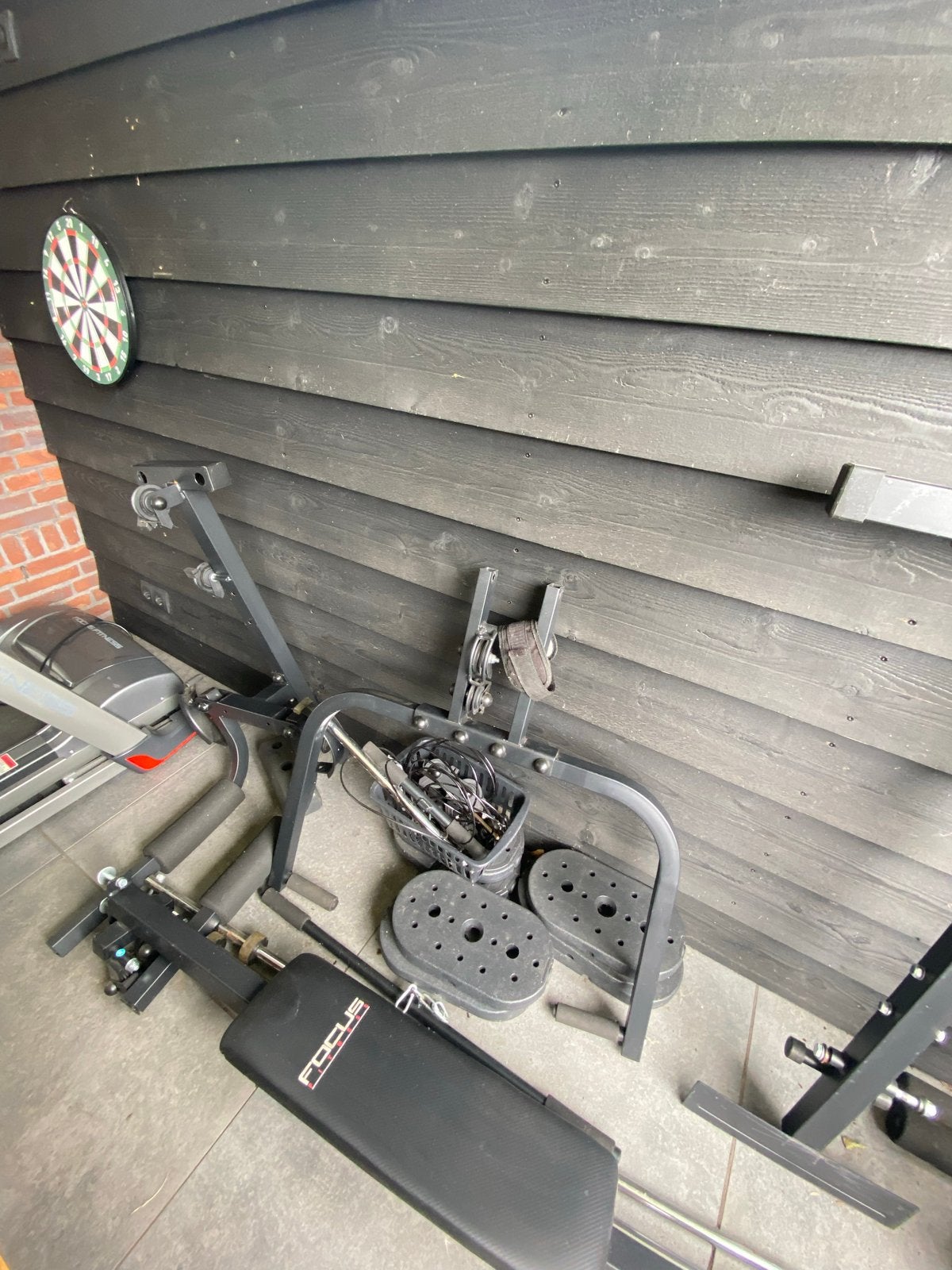 Fitness Focus Krachtstation - Thuis Workout € 75,00, Ophalen, Gebruikt, Krachtstation, Armen
