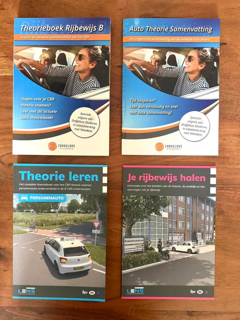 Auto Theorieboek Zorgeloos Studeren Editie, Ophalen of Verzenden, Zo goed als nieuw, Overige niveaus, Nederlands