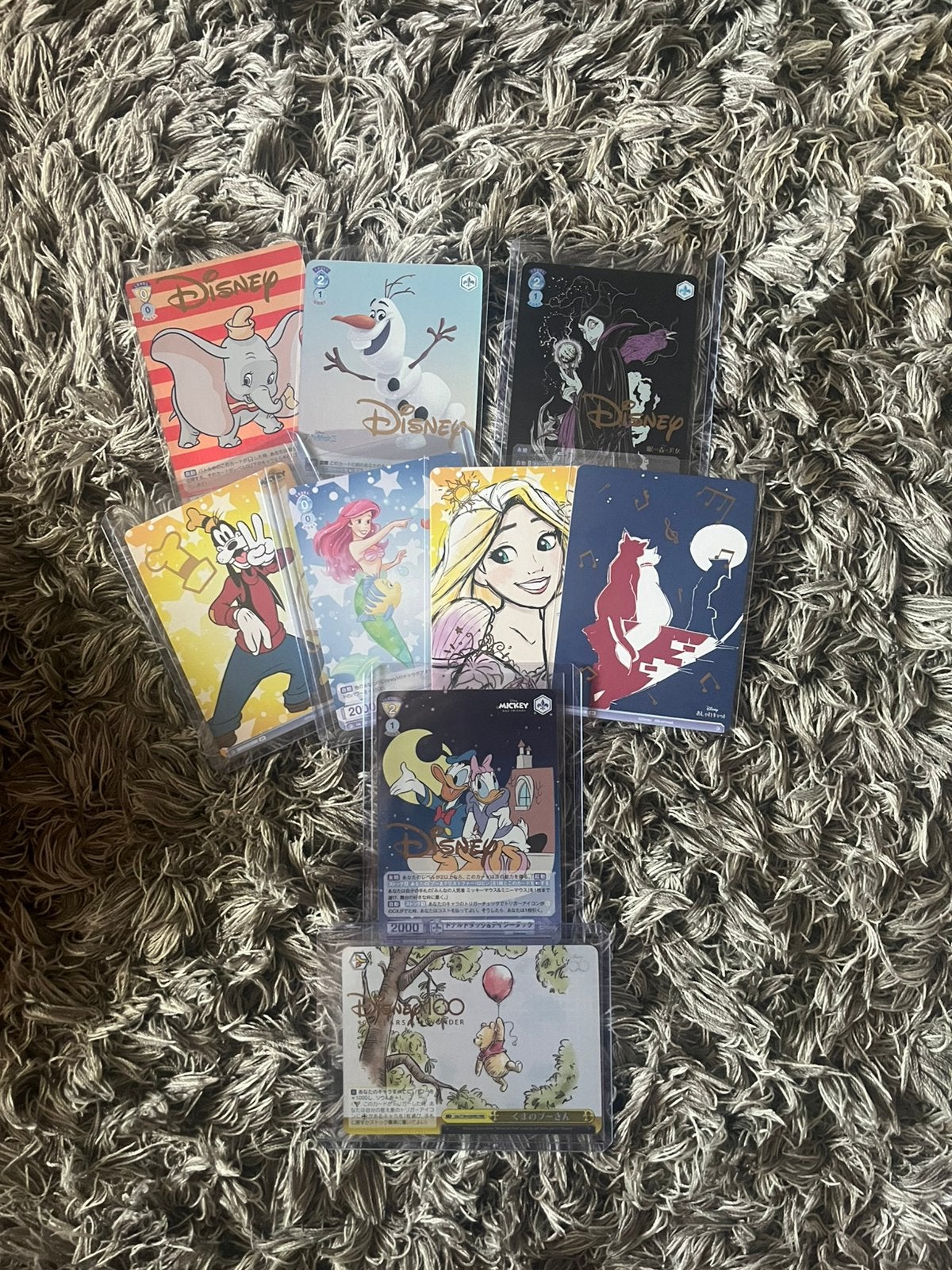 Disney Gold Stamped Kaarten, Verzamelen, Disney, Ophalen, Overige figuren, Zo goed als nieuw