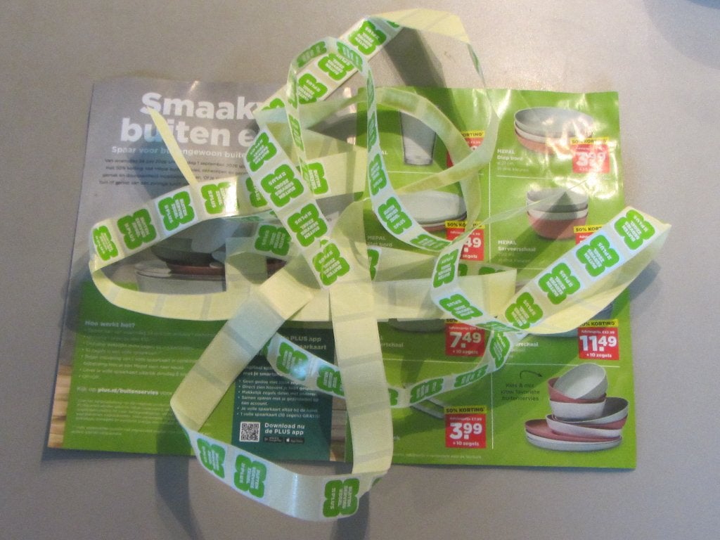 Plus zegels Mepal servies, veel. gratis afhalen, Verzamelen, Supermarktacties, Plus, Ophalen