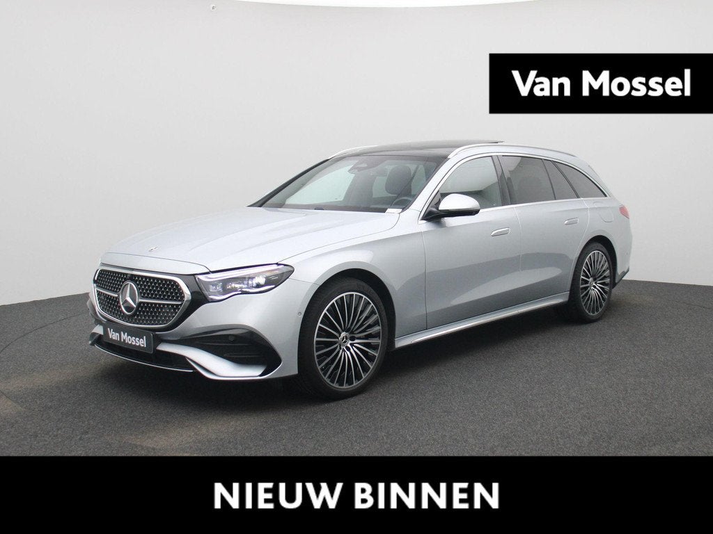 Mercedes-Benz E-Klasse Break E 300 de 4MATIC Exclusive Line, Auto's, Mercedes-Benz, Automaat, 12 maanden, Stof, Gebruikt