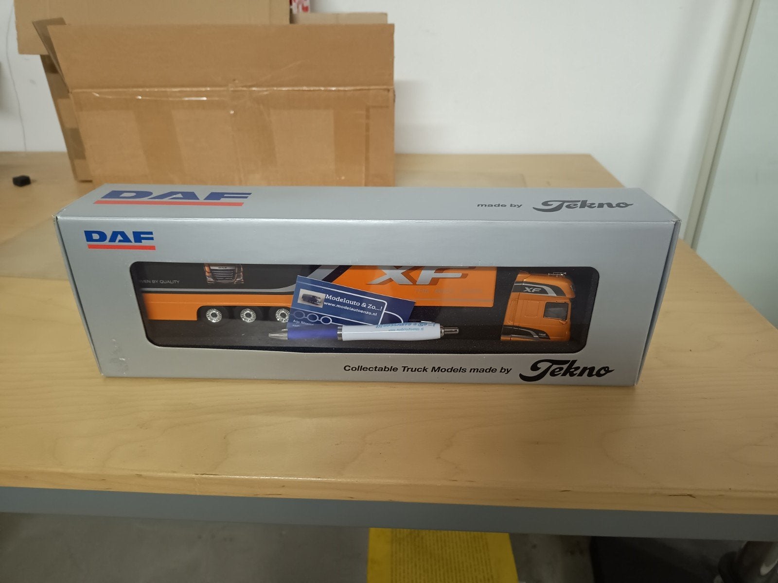 DAF XF Tekno model vrachtwagen - Nieuw in doos, Overige merken, 1:32 tot 1:50, Nieuw, Ophalen of Verzenden