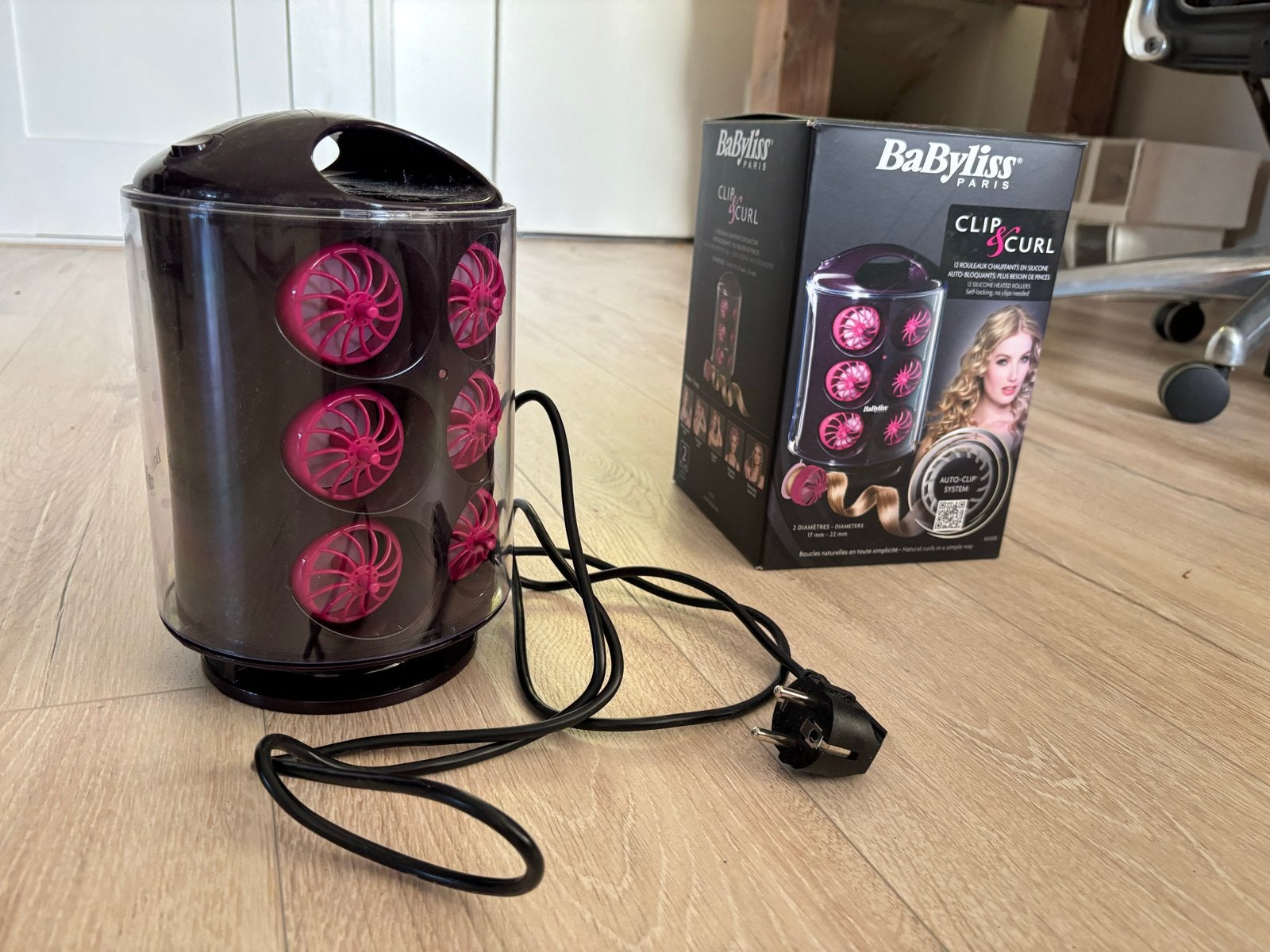 BaByliss Clip & Curl krulset - Zo goed als nieuw, Ophalen of Verzenden, Zo goed als nieuw, Haarverzorging