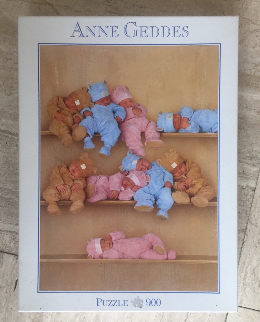 Puzzel van 900 stukjes in doos, Ophalen, 500 t/m 1500 stukjes, Zo goed als nieuw, Legpuzzel