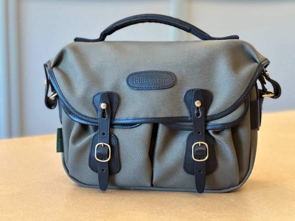 Billingham Hadley Small Pro (Sage FibreNyte Black Leather), Overige merken, Ophalen of Verzenden, Zo goed als nieuw, Zijvakken