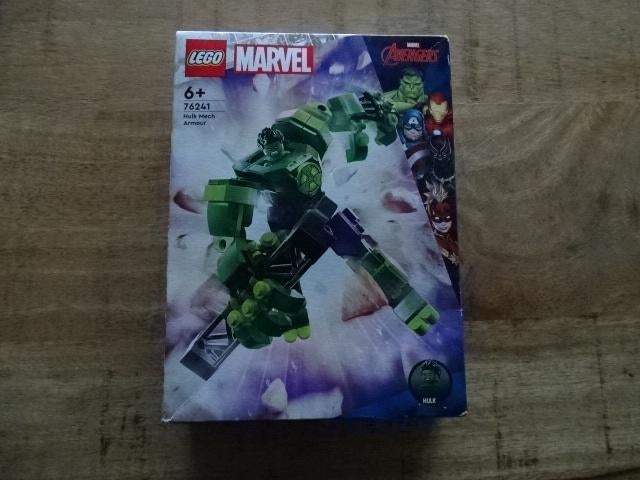 Lego nummer 76241 Hulk Mech, Kinderen en Baby's, Speelgoed | Duplo en Lego, Ophalen of Verzenden, Zo goed als nieuw