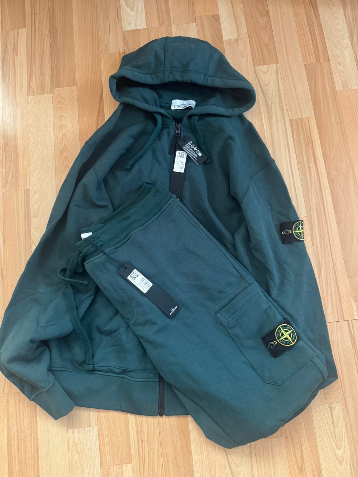 Stone Island trainingspak maat XXL/3XL, Ophalen of Verzenden, Zo goed als nieuw, Overige maten, Zwart