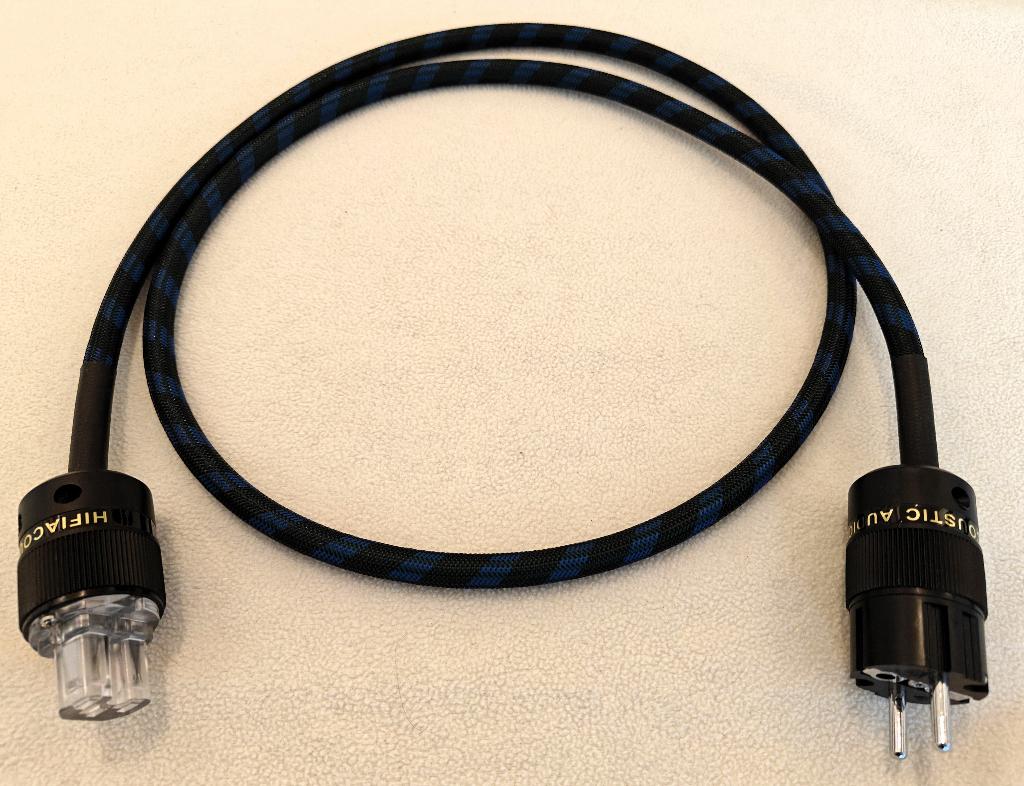 Netsnoer - HIFI Acoustic Audio - 150cm, Ophalen of Verzenden, Gebruikt, Minder dan 2 meter, Overige kabels