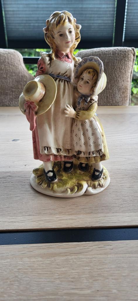 Porselein moeder en dochter, Ophalen of Verzenden, Zo goed als nieuw, Dier