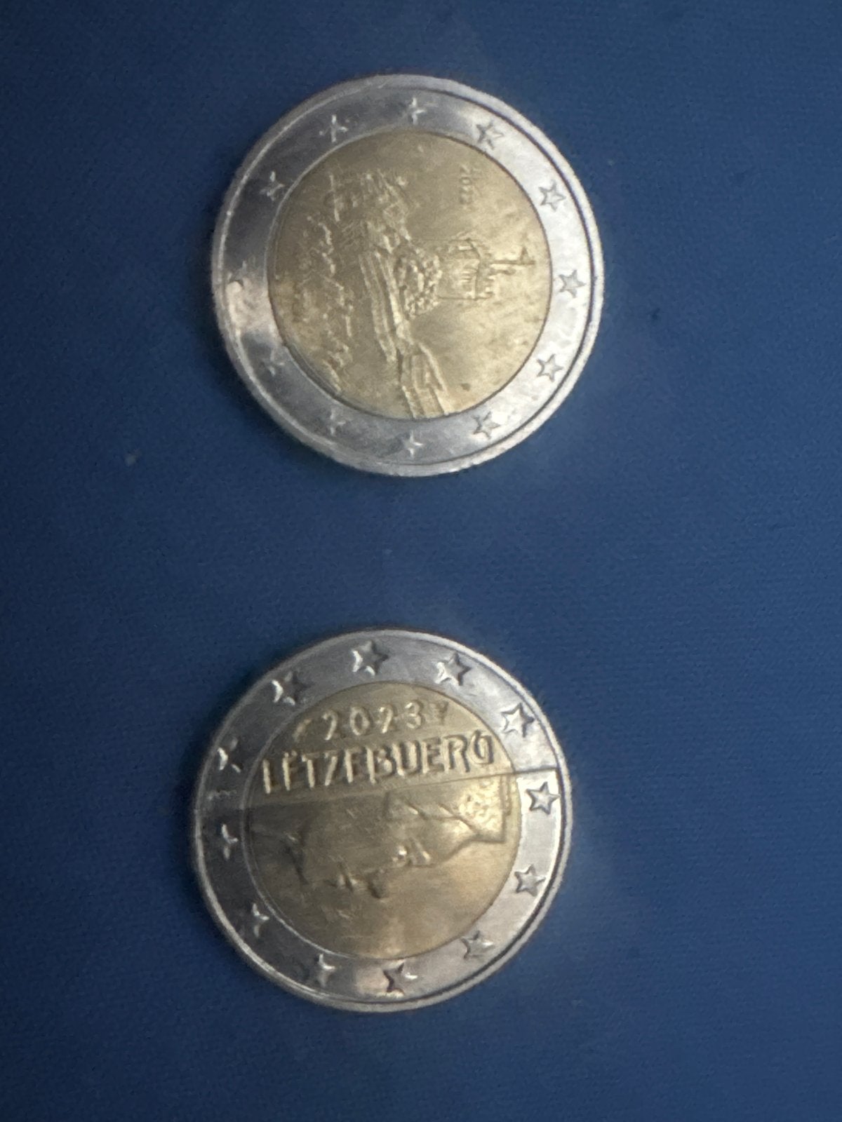Zeldzame 2 Euro Munten uit Luxemburg - 2023, Ophalen, Luxemburg, 2 euro, Losse munt