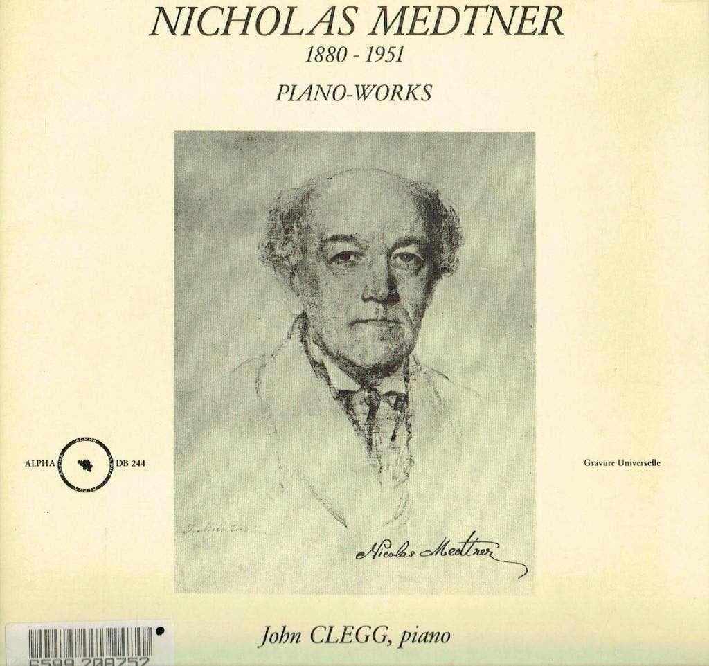 Nikolai Medtner-John Clegg – Piano Works, Kamermuziek, Verzenden, Zo goed als nieuw, 12 inch