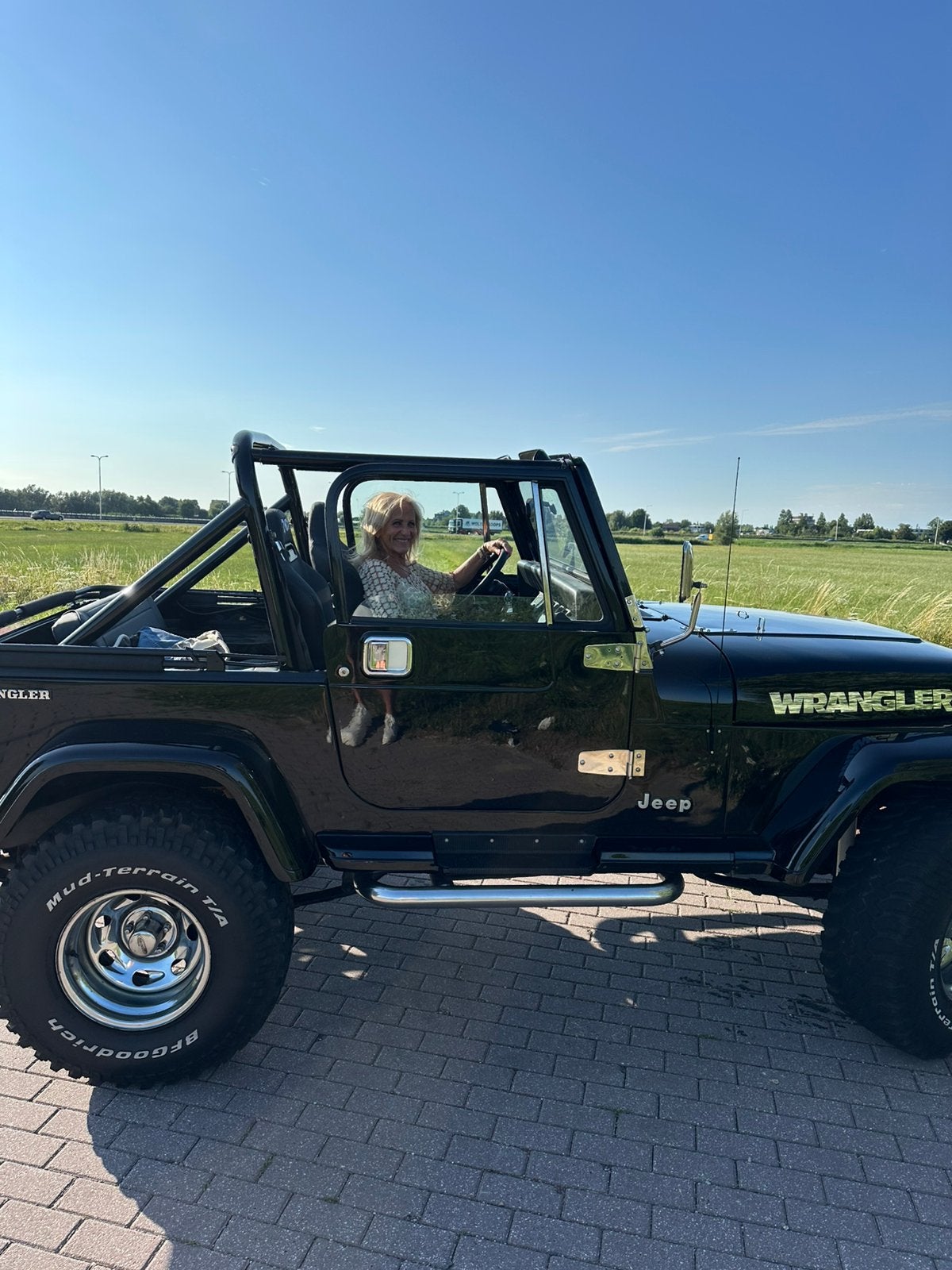 Jeep wrangler yj 4.2 1988 Zwart, Zwart, 4200 cc, Zwart, Handgeschakeld