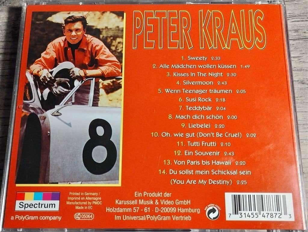 Peter Kraus - Sweety, Ophalen of Verzenden, Zo goed als nieuw