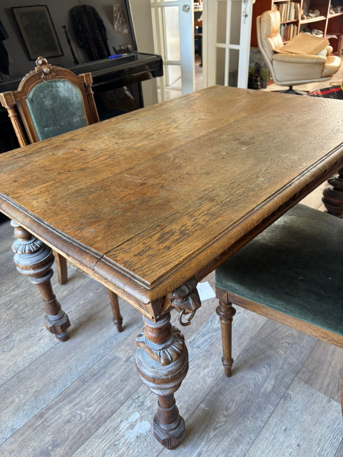 Eettafel, Ophalen