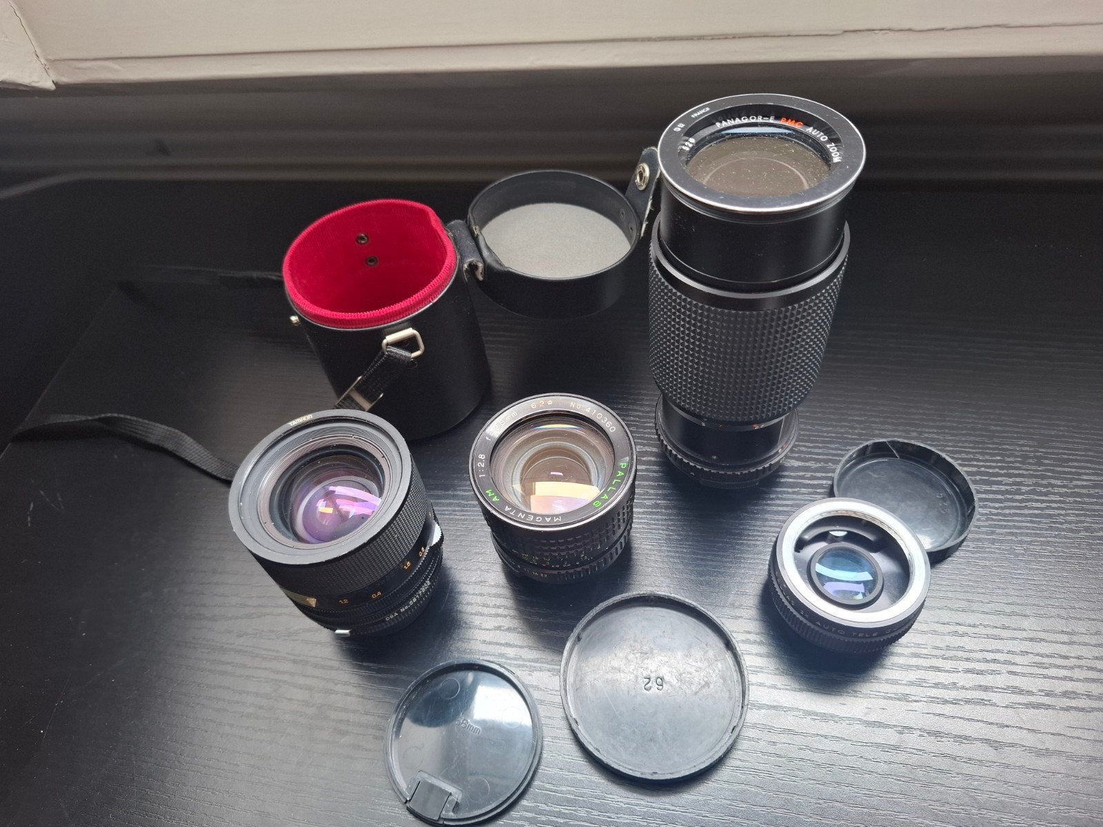 Diverse cameralenzen: Panagor, Pallas, Tamron, Ophalen of Verzenden, Gebruikt, Telelens, Zoom